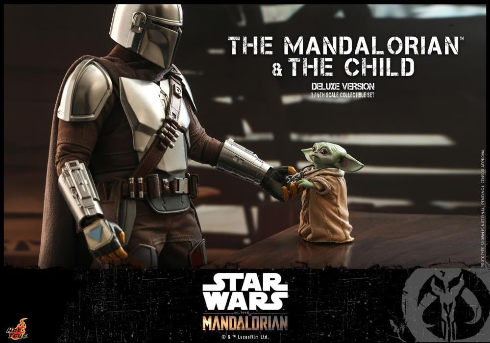 The Mandalorian TMS015 The Mandalorian & The Child (Deluxe Ver.) 1/6 Scale Collectible Figure Gallery Image 9