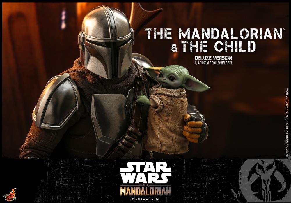 The Mandalorian TMS015 The Mandalorian & The Child (Deluxe Ver.) 1/6 Scale Collectible Figure Gallery Image 10