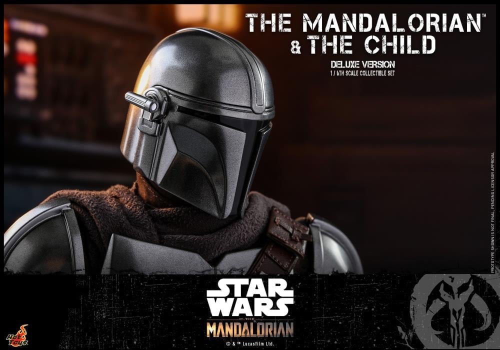 The Mandalorian TMS015 The Mandalorian & The Child (Deluxe Ver.) 1/6 Scale Collectible Figure Gallery Image 13