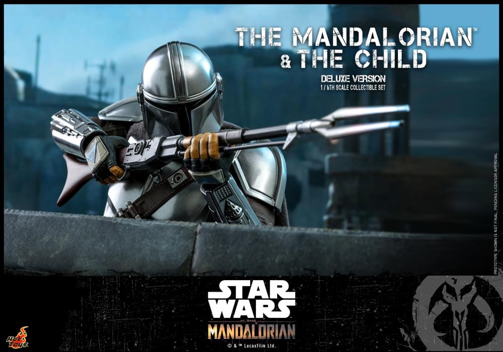 The Mandalorian TMS015 The Mandalorian & The Child (Deluxe Ver.) 1/6 Scale Collectible Figure Gallery Image 12
