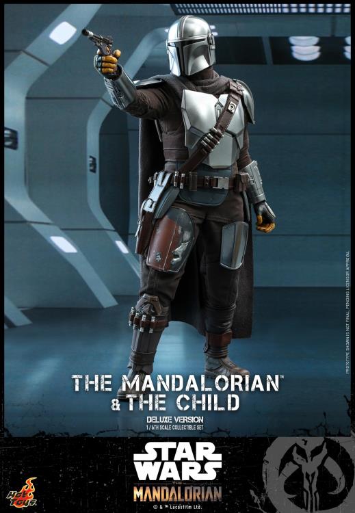 The Mandalorian TMS015 The Mandalorian & The Child (Deluxe Ver.) 1/6 Scale Collectible Figure Gallery Image 8