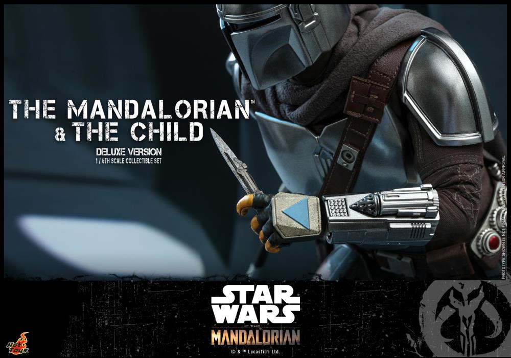 The Mandalorian TMS015 The Mandalorian & The Child (Deluxe Ver.) 1/6 Scale Collectible Figure Gallery Image 11
