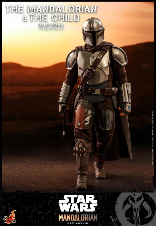 The Mandalorian TMS015 The Mandalorian & The Child (Deluxe Ver.) 1/6 Scale Collectible Figure Gallery Image 7