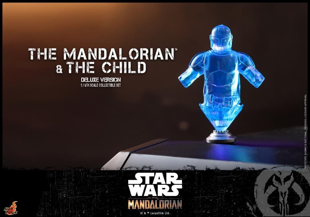 The Mandalorian TMS015 The Mandalorian & The Child (Deluxe Ver.) 1/6 Scale Collectible Figure Gallery Image 16