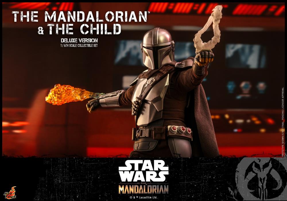 The Mandalorian TMS015 The Mandalorian & The Child (Deluxe Ver.) 1/6 Scale Collectible Figure Gallery Image 14