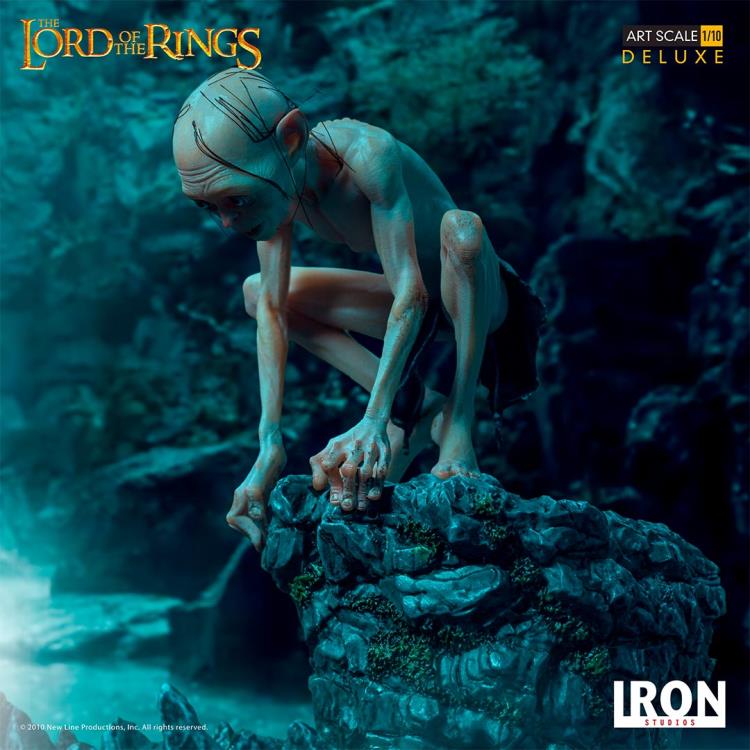 The Lord of the Rings Gollum 1/10 Deluxe Art Scale Limited Edition Statue Gallery Image 4