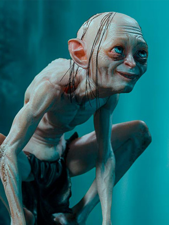 The Lord of the Rings Gollum 1/10 Deluxe Art Scale Limited Edition Statue Gallery Image 2