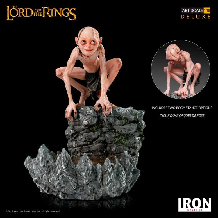 The Lord of the Rings Gollum 1/10 Deluxe Art Scale Limited Edition Statue Gallery Image 16