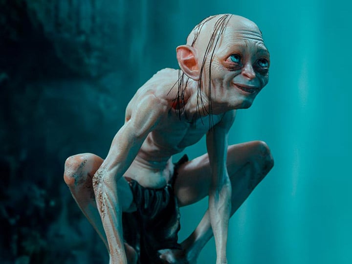 The Lord of the Rings Gollum 1/10 Deluxe Art Scale Limited Edition Statue Gallery Image 1