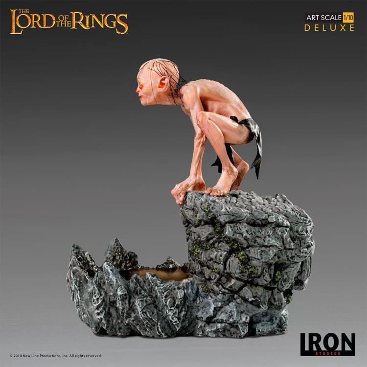 The Lord of the Rings Gollum 1/10 Deluxe Art Scale Limited Edition Statue Gallery Image 7