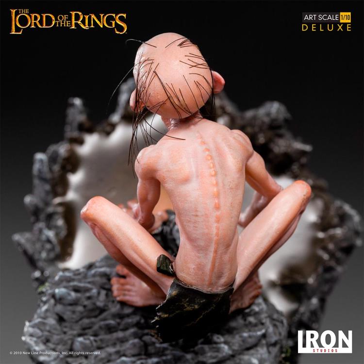 The Lord of the Rings Gollum 1/10 Deluxe Art Scale Limited Edition Statue Gallery Image 9