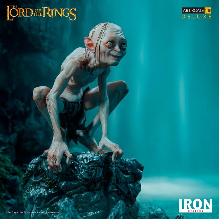 The Lord of the Rings Gollum 1/10 Deluxe Art Scale Limited Edition Statue Gallery Image 3