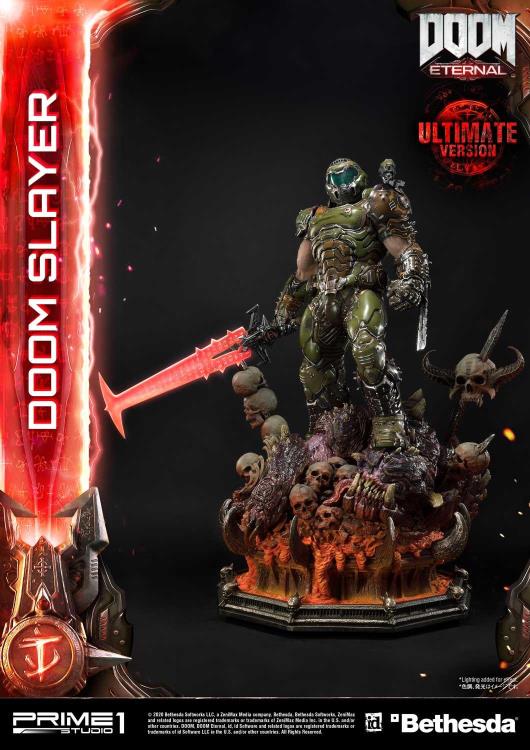 DOOM Eternal Ultimate Museum Masterline Doom Slayer (Ultimate Ver.) 1/3 Scale Statue Gallery Image 5