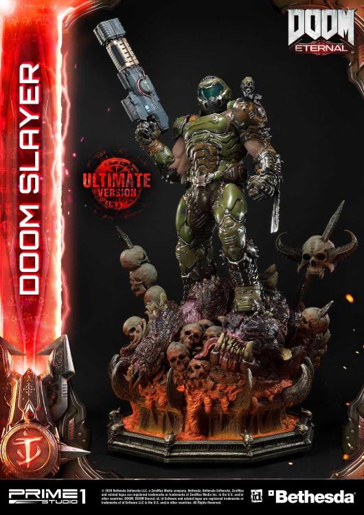 DOOM Eternal Ultimate Museum Masterline Doom Slayer (Ultimate Ver.) 1/3 Scale Statue Gallery Image 6