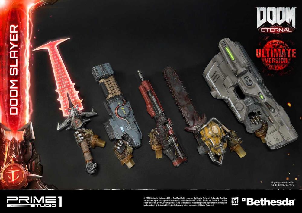 DOOM Eternal Ultimate Museum Masterline Doom Slayer (Ultimate Ver.) 1/3 Scale Statue Gallery Image 13