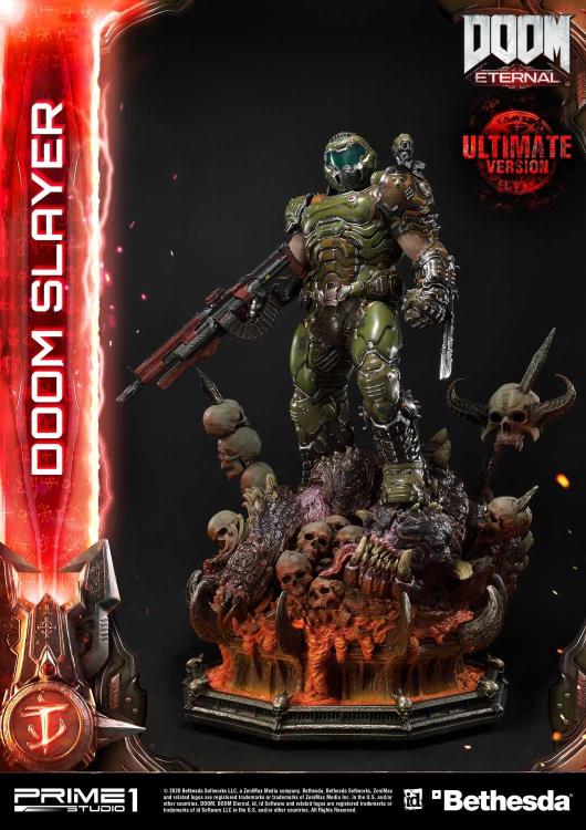 DOOM Eternal Ultimate Museum Masterline Doom Slayer (Ultimate Ver.) 1/3 Scale Statue Gallery Image 7