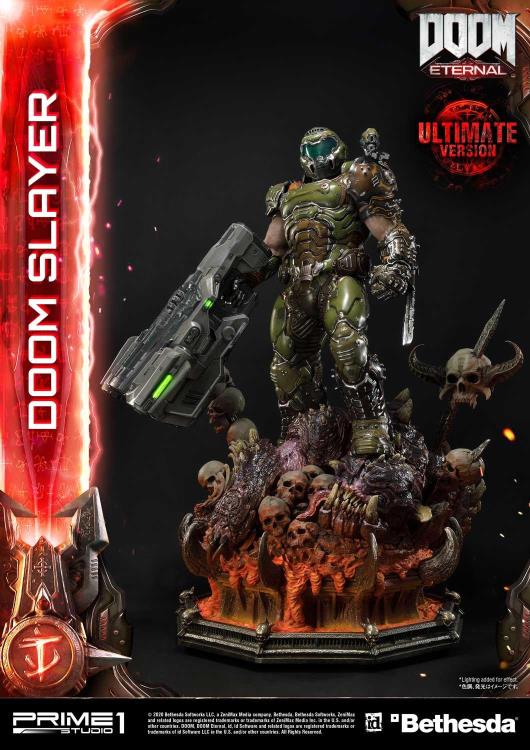 DOOM Eternal Ultimate Museum Masterline Doom Slayer (Ultimate Ver.) 1/3 Scale Statue Gallery Image 4