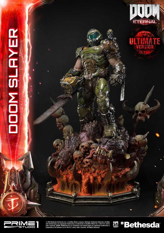 DOOM Eternal Ultimate Museum Masterline Doom Slayer (Ultimate Ver.) 1/3 Scale Statue Gallery Image 3