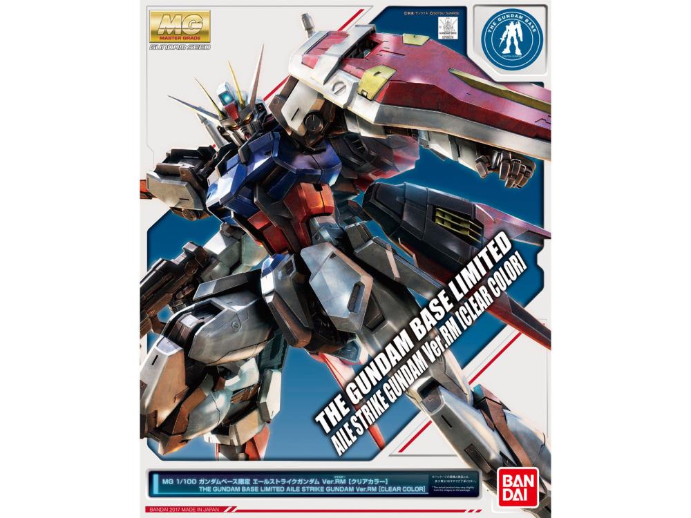 Mobile Suit Gundam SEED MG Aile Strike Gundam Ver.RM [Clear Color