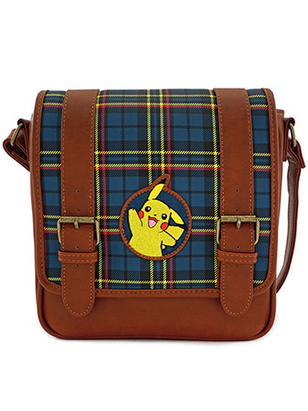 Pokemon Pikachu Plaid Crossbody Bag Gallery Image 2