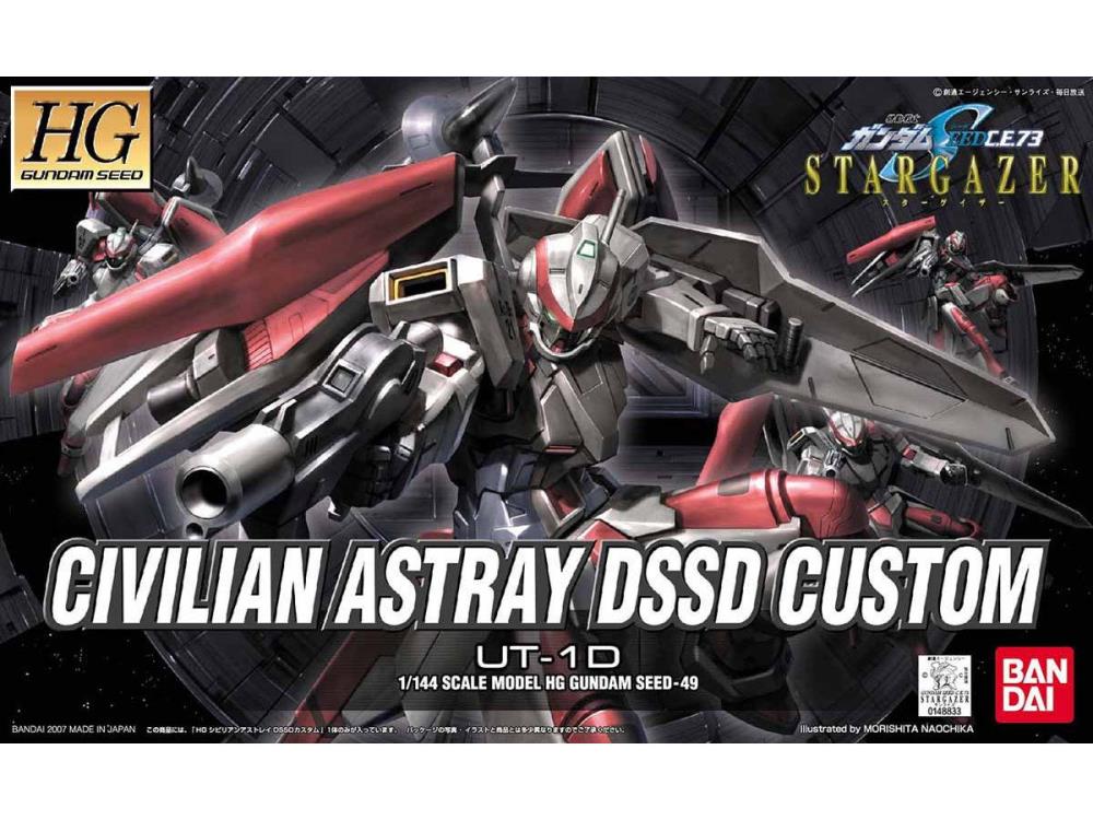 Mobile Suit Gundam SEED C.E. 73: STARGAZER HGGS Civilian Astray DSSD Custom 1/144 Scale Exclusive Model Kit Gallery Image 7