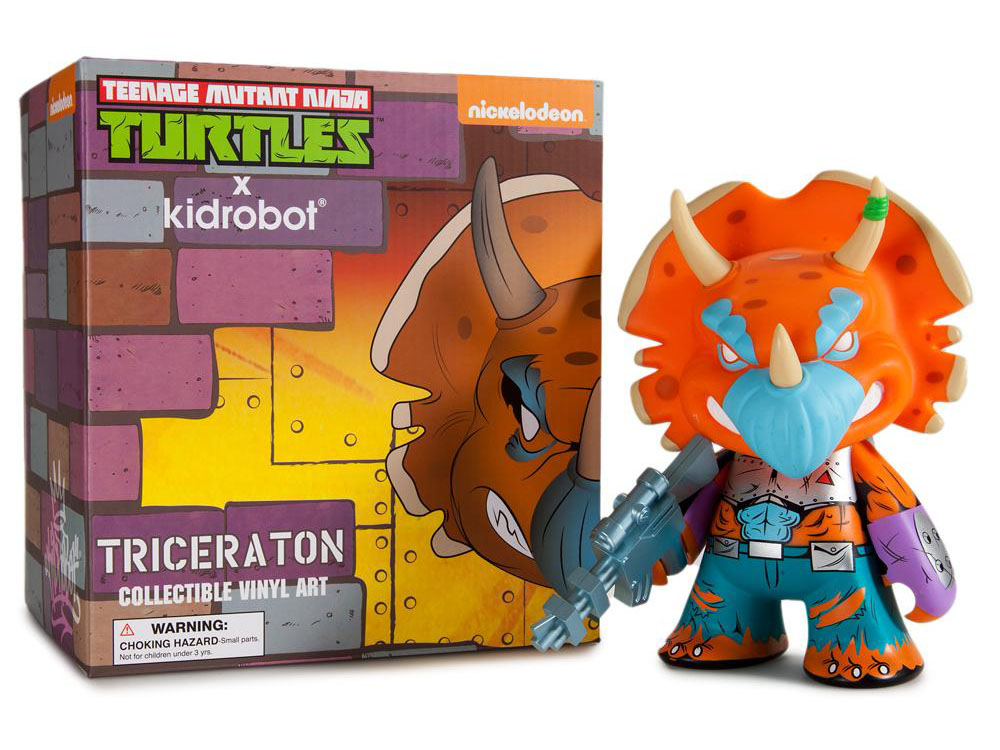 Teenage Mutant Ninja Turtles Triceraton (Orange) Figure Gallery Image 6