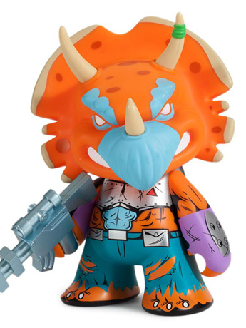Teenage Mutant Ninja Turtles Triceraton (Orange) Figure Gallery Image 2