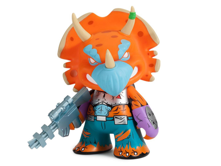 Teenage Mutant Ninja Turtles Triceraton (Orange) Figure Gallery Image 1