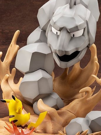 Pokemon ArtFX J Onix Vs. Pikachu Figure Gallery Image 2