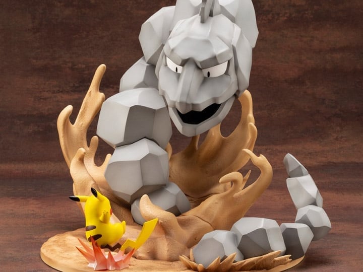 Pokemon ArtFX J Onix Vs. Pikachu Figure Gallery Image 1