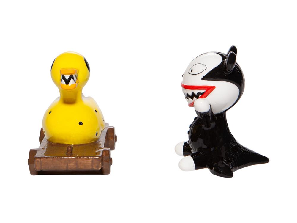 The Nightmare Before Christmas Scary Teddy & Killer Duck Salt & Pepper Shaker Set Gallery Image 5