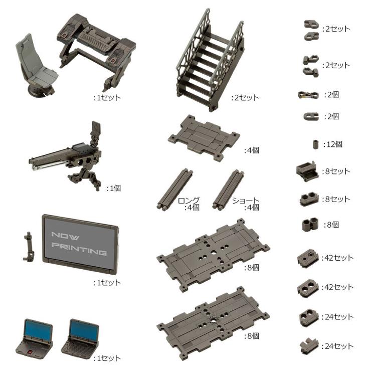 Hexa Gear Block Base 01 DX Headquarters Model Kit Gallery Image 5