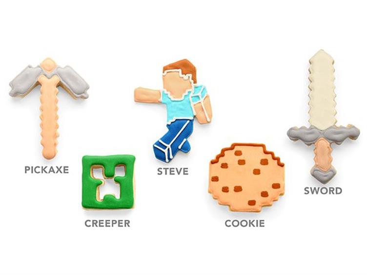 Minecraft Cookie Cutters Gallery Image 2