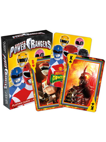 Power Rangers Playing Cards Gallery Image 2