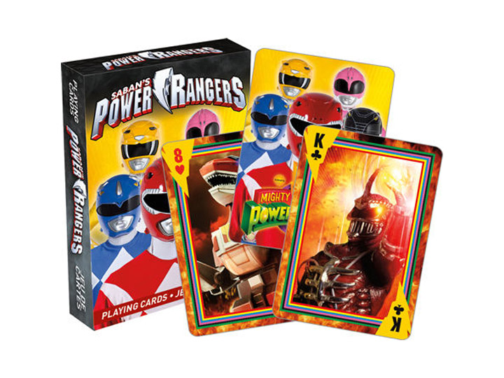Power Rangers Playing Cards Gallery Image 1