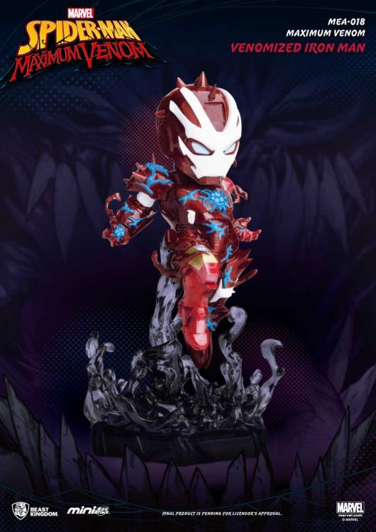 Spider-Man: Maximum Venom Mini Egg Attack MEA-018 Venomized Iron Man Gallery Image 4