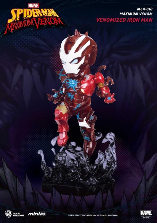 Spider-Man: Maximum Venom Mini Egg Attack MEA-018 Venomized Iron Man Gallery Image 5