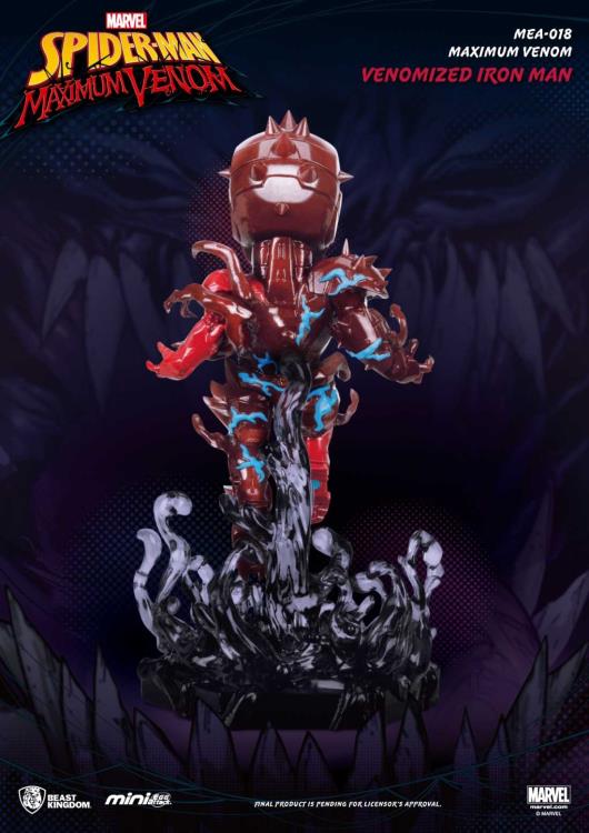 Spider-Man: Maximum Venom Mini Egg Attack MEA-018 Venomized Iron Man Gallery Image 6