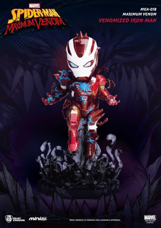 Spider-Man: Maximum Venom Mini Egg Attack MEA-018 Venomized Iron Man Gallery Image 3