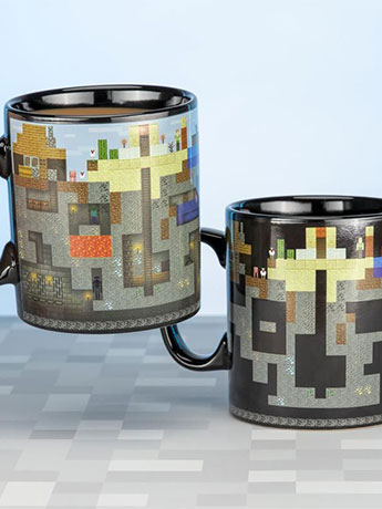 Minecraft Heat Change Large Mug Gallery Image 2