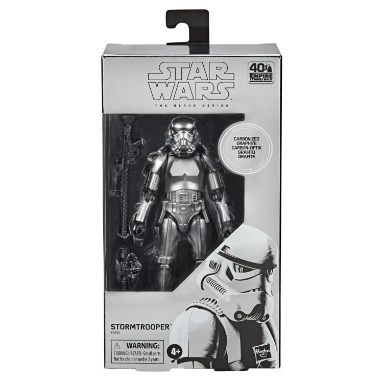 Star Wars: The Black Series 6" Stormtrooper (Carbonized) Action Figure Gallery Image 6