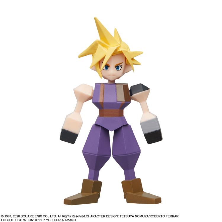 Final Fantasy VII Box of 8 Polygon Figures Gallery Image 3