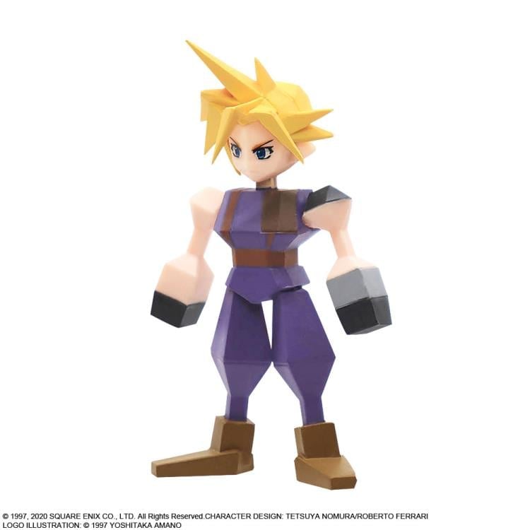 Final Fantasy VII Box of 8 Polygon Figures Gallery Image 4