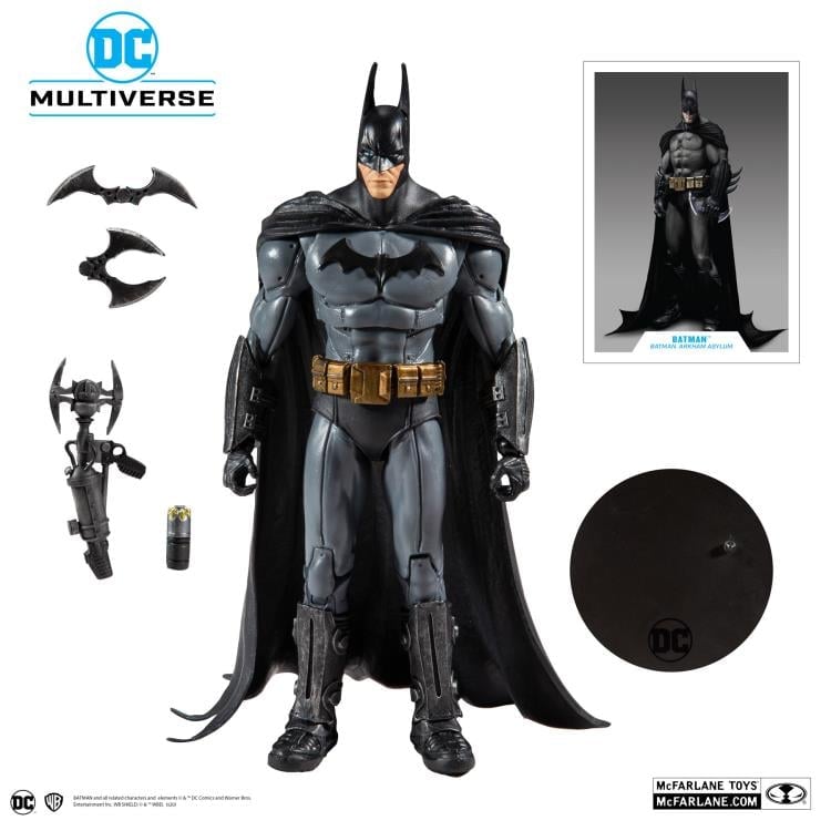 Batman: Arkham Asylum DC Multiverse Batman Action Figure Gallery Image 8