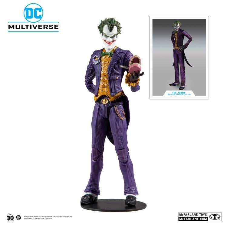 Batman: Arkham Asylum DC Multiverse The Joker Action Figure Gallery Image 8