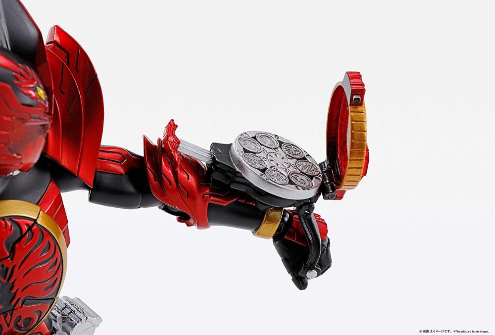 Kamen Rider S.H.Figuarts -Shinkocchou Seihou- Kamen Rider OOO (Tajadoru Combo) Action Figure Gallery Image 9
