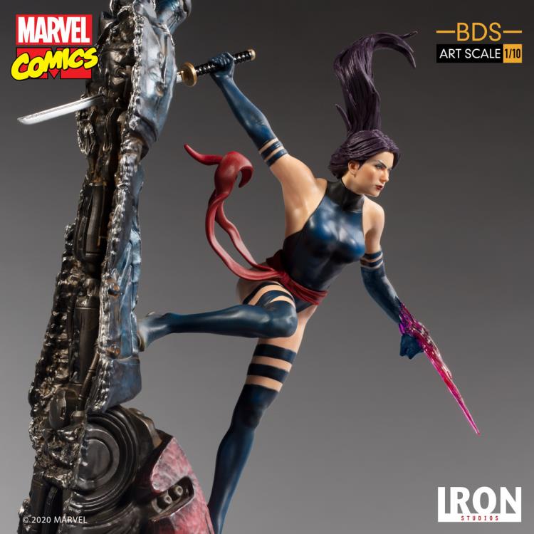 X-Men Battle Diorama Series Psylocke 1/10 Art Scale Limited Edition Statue Gallery Image 12