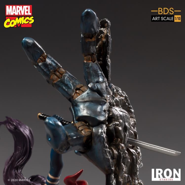 X-Men Battle Diorama Series Psylocke 1/10 Art Scale Limited Edition Statue Gallery Image 9
