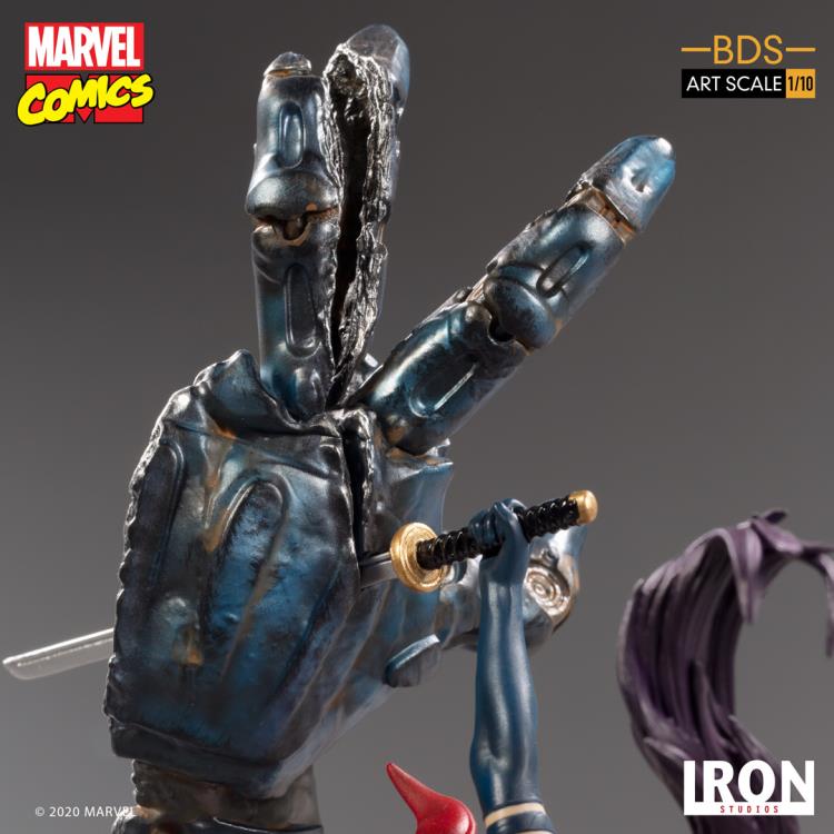 X-Men Battle Diorama Series Psylocke 1/10 Art Scale Limited Edition Statue Gallery Image 11