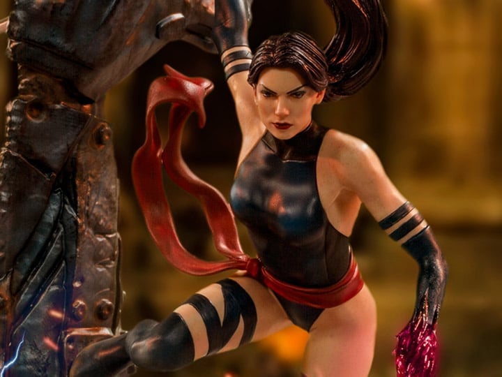 X-Men Battle Diorama Series Psylocke 1/10 Art Scale Limited Edition Statue Gallery Image 1